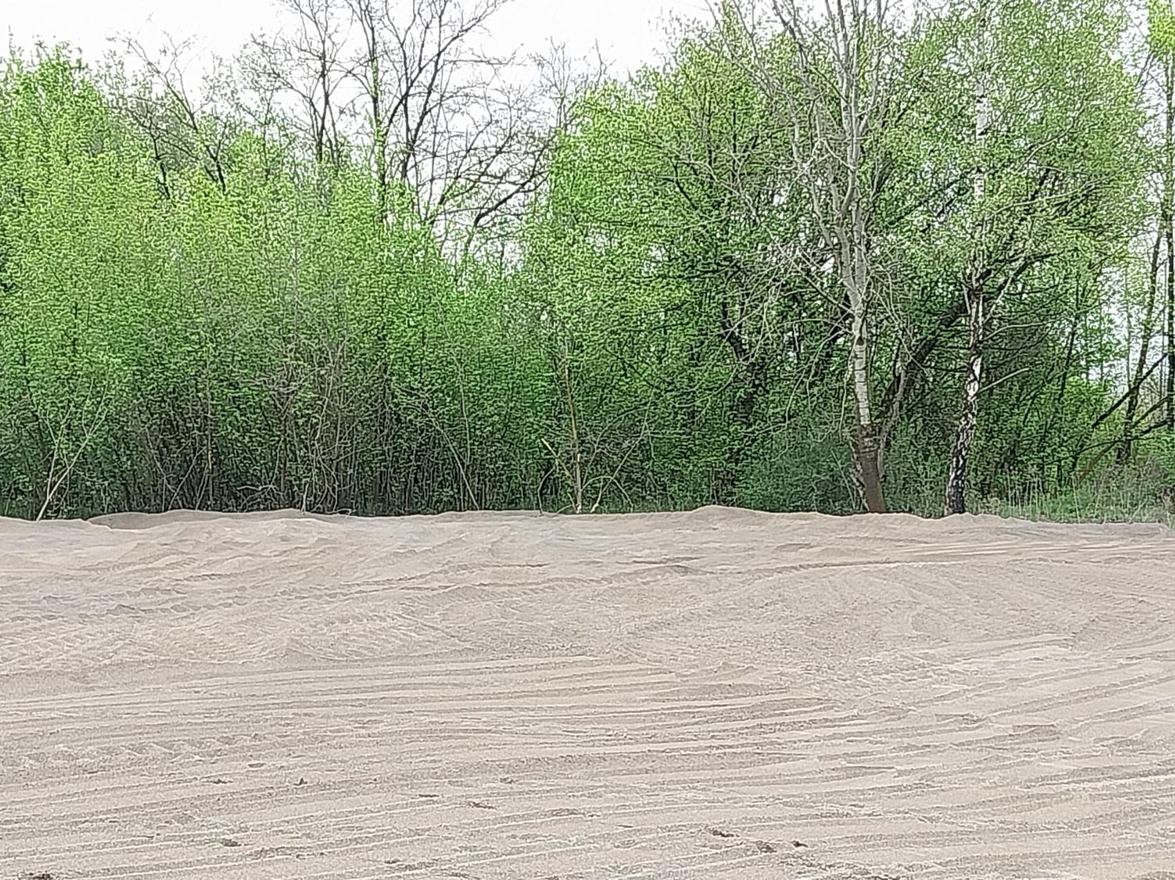 Teren po zakończonych pracach niwelacyjnych 2